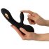 XOUXOU - Akku Elektro-Vibrator mit Klitorisstimulator (Schwarz)