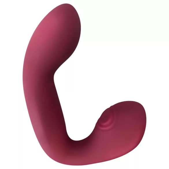 Javida Thumping - Pulsierender G-Punkt- und Klitoris-Vibrator (rot)