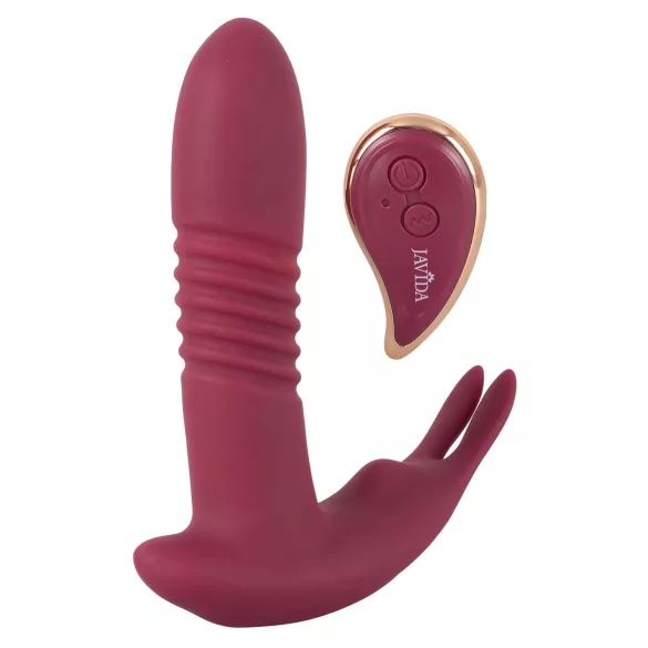 Javida RC - Funk-Vibrator für den Kitzler, 3 Funktionen (rot)