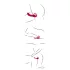 You2Toys Strapless - Kabelloser, tragbarer Vibrator (Rot)
