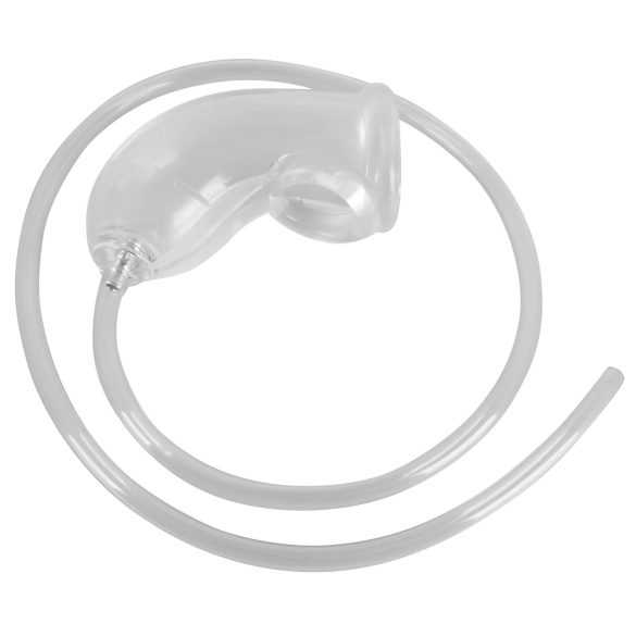 You2Toys Piss Play Sleeve - Penisaufsatz mit Auslaufrohr (transparent)