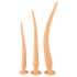 You2Toys - extra langer Plug-Dildo-Set (3-teilig) - natur