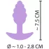 Cuties Mini Butt Plug - Silikon Analplug (lila, 2,8 cm)