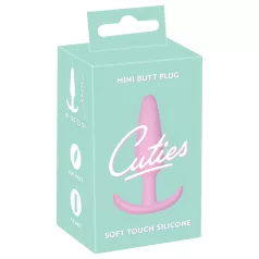 Cuties Mini Butt Plug - silikon anal Plug - rosa (2,1 cm)