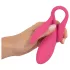 SMILE - tragbares wiederaufladbares Funk-Vibrations-Ei (pink)