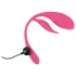 SMILE - tragbares wiederaufladbares Funk-Vibrations-Ei (pink)