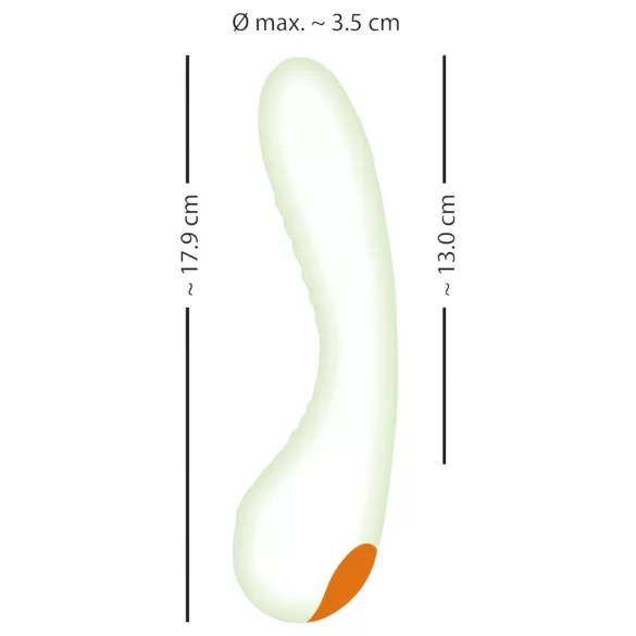 You2Toys Glow in the dark - Leuchtender G-Punkt Vibrator (weiß)