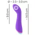 You2Toys bunt. - Akku, wasserdichter G-Punkt Vibrator (lila)