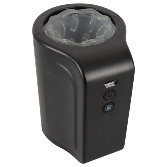 Rebel - Wasserdichter Rotationsmasturbator (Schwarz)