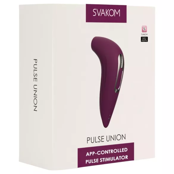 Svakom Pulse Union - Intelligenter Luftwellen-Klitorisstimulator (Lila)