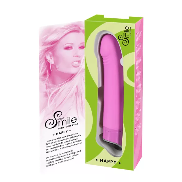 SMILE Happy - 7-stufiger Vibrator (pink)
