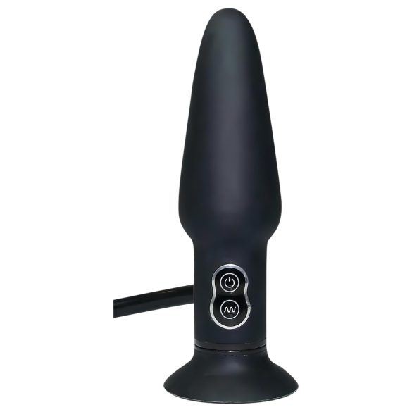 You2Toys True Black - Aufblasbarer Analvibrator (schwarz)