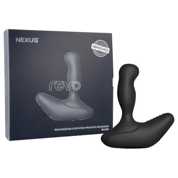 Nexus Revo - rotierender Prostata-Vibrator (schwarz)