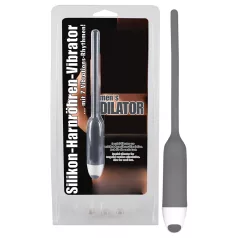 You2Toys - Silikondilator mit Vibration - Grau (6mm)