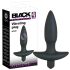 Black Velvet Anal-Vibrator Plug - klein