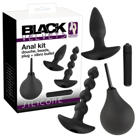Black Velvet Analvibrator Set (4-teilig)