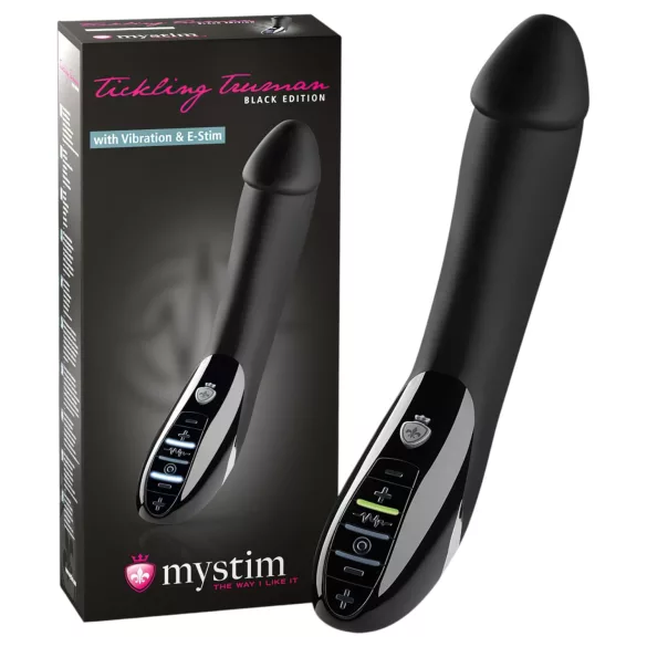 mystim Tickling Truman - Elektro-Stimulationsvibrator (schwarz)