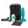 b-Vibe - Rotierender Perlen Analvibrator, akkubetrieben (türkis)