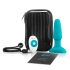 b-Vibe - Rotierender Perlen Analvibrator, akkubetrieben (türkis)