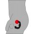 Rebel - Gebogener Prostata-Vibrator (Schwarz)