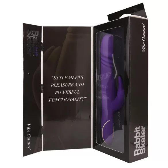 Vibe Couture Rabbit Skater - Hoppelnder Vibrator (Lila)