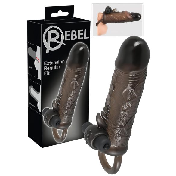 Rebel Regular - Vibrations-Penishülle (19 cm)
