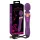 Javida Double - Doppelmassage-Vibrator (lila)