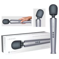 le Wand - exklusiver kabelloser Massagevibrator (Silber)