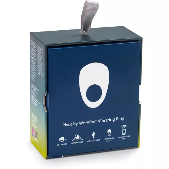 We-Vibe Pivot - Wiederaufladbarer, vibrierender Penisring (Mitternachtsblau)