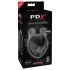 PDX Elite - Silikon Penisvibrator (schwarz)