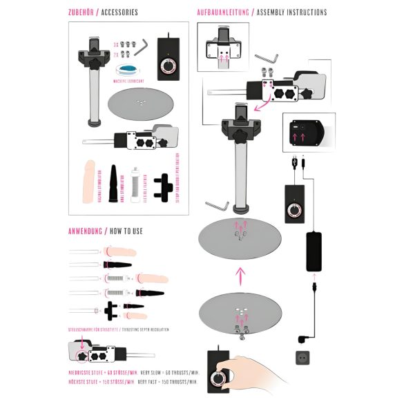 You2Toys - Big Bang Penetrator - Netzbetriebener Sexmaschine