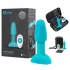 b-Vibe Rimming - Rotierender Perlen Analvibrator (Türkis)