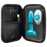 b-Vibe Rimming - Rotierender Perlen Analvibrator (Türkis)