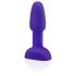b-Vibe Rimming - Rotierender Analvibrator mit Perlen (Lila)