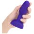 b-Vibe Rimming - Rotierender Analvibrator mit Perlen (Lila)