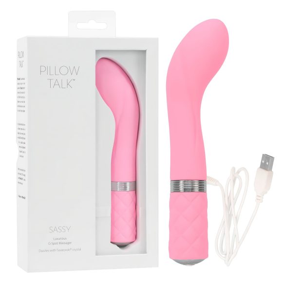 Pillow Talk Sassy - Wiederaufladbarer G-Punkt Vibrator (Rosa)