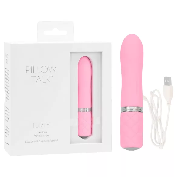 Pillow Talk Flirty - Akku-Stabvibrator (Pink)