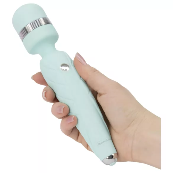 Pillow Talk Cheeky Wand - Akku-Massage-Vibrator (türkis)