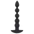 Black Velvet - Wiederaufladbarer 5-Perlen Analvibrator (schwarz)