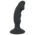 Black Velvet - Akku Anusvibrator mit Penis (Schwarz)