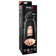 PDX Elite Mega Milker - Vibrations-Masturbator (schwarz)