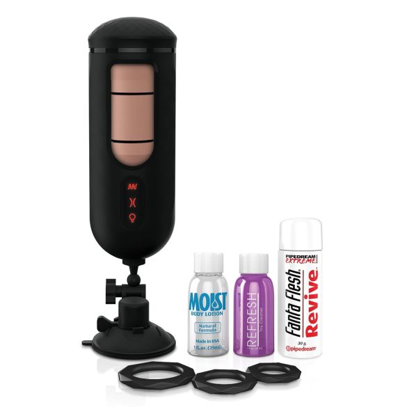 PDX Elite Mega Milker - Vibrations-Masturbator (schwarz)