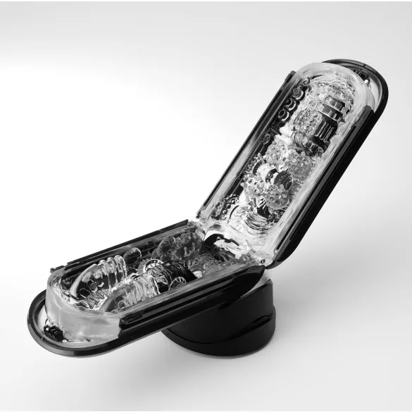 TENGA Flip Zero - vibrierender Masturbator (schwarz)
