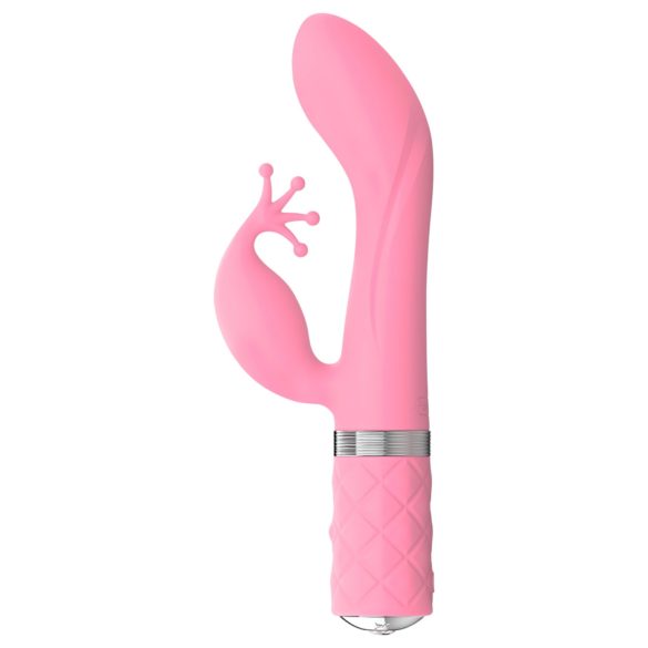 Pillow Talk Kinky - Akku G-Punkt Vibrator mit 2 Motoren (Pink)