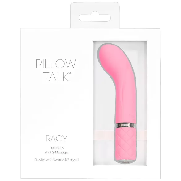 Pillow Talk Racy - wiederaufladbarer, schmaler G-Punkt-Vibrator (pink)