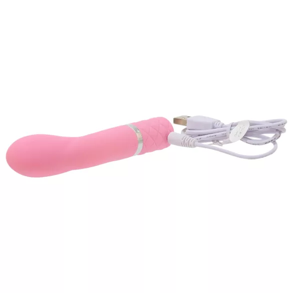 Pillow Talk Racy - wiederaufladbarer, schmaler G-Punkt-Vibrator (pink)