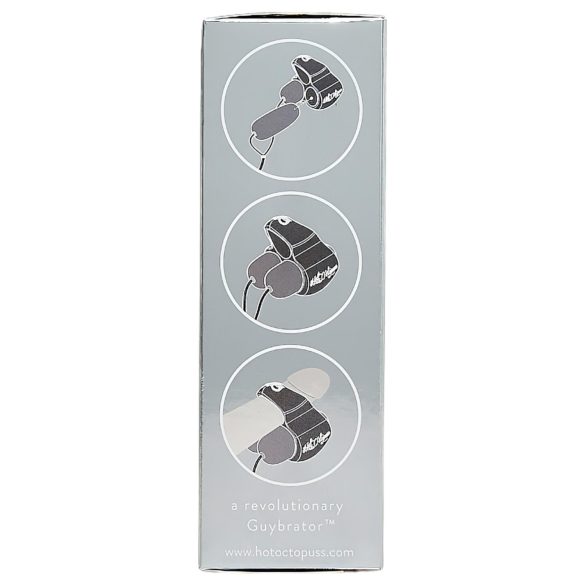 HOT Octopuss JETT - 2-Motoren Eichelvibrator (schwarz)