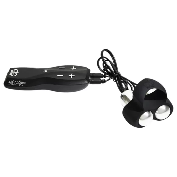 HOT Octopuss JETT - 2-Motoren Eichelvibrator (schwarz)
