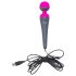PalmPower Wand - Massagestab mit Powerbank (pink-grau)