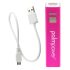 PalmPower Wand - Massagestab mit Powerbank (pink-grau)